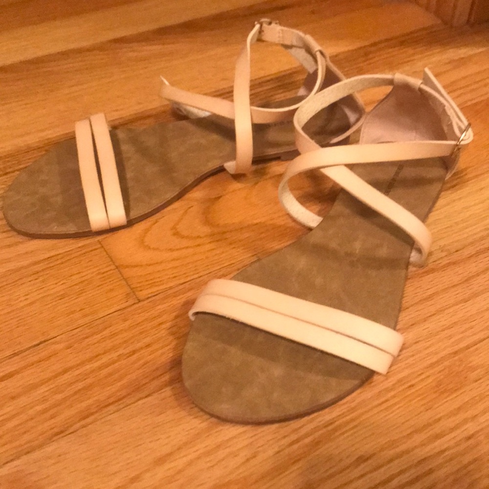 Blush-Toned Sandals